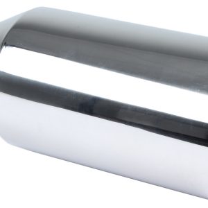 Exhaust Tip 4in x 7in 18in L Polished Weld-on PYPEVT407