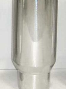 Exhaust Tip 5in x 7in 18in L Polished Weld-on PYPEVT507
