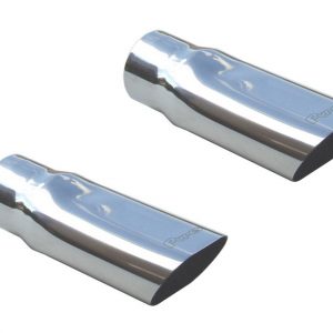 Exhaust Tips Slip Fit 2.5in to 3.5in Pair PYPEVT54