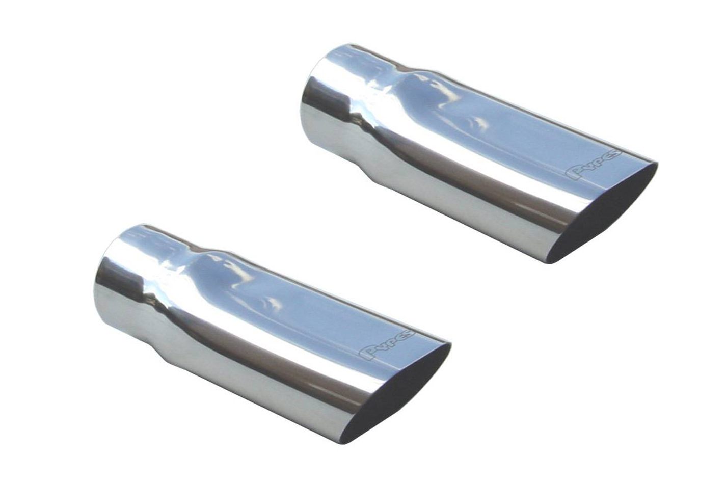 Exhaust Tips Slip Fit 2.5in to 3.5in Pair PYPEVT54