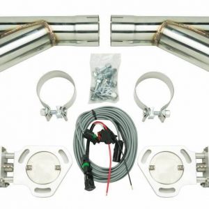 Exhaust Cutout Kit Dual w/YPipe 2.5in Pair PYPHVE10K