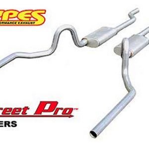 64-72 GM A-Body 2.5in Crossmember Back Exhaust PYPSGA30S