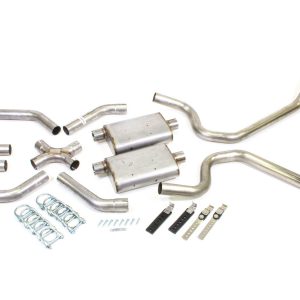 65-69 B-Body 2.5in Exhau st System w/X-Pipe PYPSGB10S