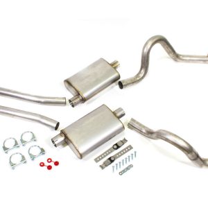 78-88 G-Body 2.5in Cat-Back Kit PYPSGG50R