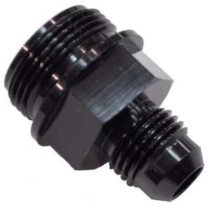 7/8-20 6an Fuel Inlet Fitting Black QFT19-36