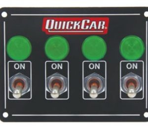 Accessory Panel 4 Switch w/Pilot Weatherproof QRP50-718