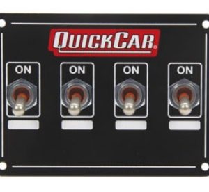 Accessory Panel 4 Switch Weatherproof QRP50-719