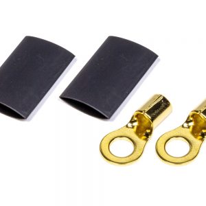 Ring Terminal 1/4 8 GA. Pair w/Heat Shrink QRP57-481