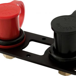 Battery Charging Posts Pair w/Flat Mnt Brkt QRP57-718