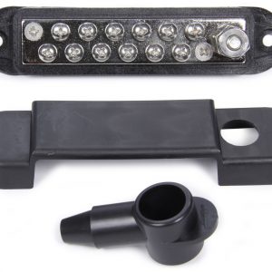 Black Terminal Buss Bar w/Covers QRP57-8022