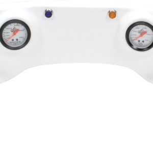 4-Gauge Molded Dash OP/WT/OT/FP White QRP61-6024