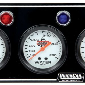 3 Gauge Panel OP/WT/FP Black QRP61-6712