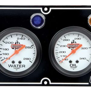 4 Gauge Panel OP/WT/OT/ FP Black QRP61-6721