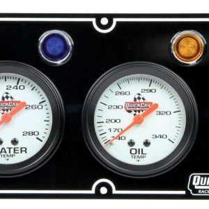 3-1 Gauge Panel OP/WT/OT w/3-3/8in Tach Black QRP61-67413