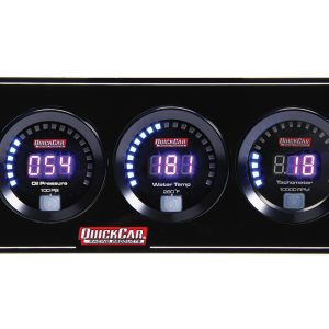 Digital 2-1 Gauge Panel OP/WT w/Tach QRP67-2031
