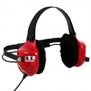 HEADPHONE RACETRAC PLATINUM BEHIND HEAD RCERE-58