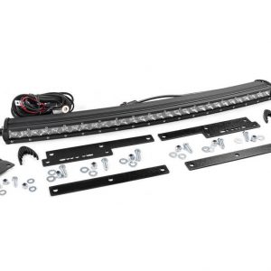 Single Row LED Light Bar Hidden Grille Mount w/ RCS70625