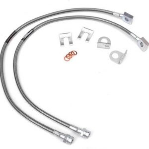 97-06 Jeep TJ Front Stainless Brake Line RCS89702