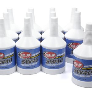 5W40 Motor Oil Case/12 RED15424