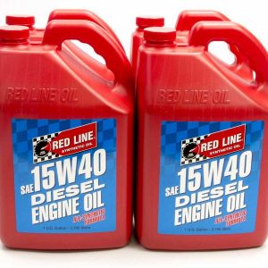 15W40 Diesel Oil Case/4- Gal RED21425