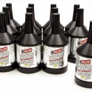 20W50 Motorcycle Oil Case/12 RED42524