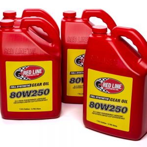 80w250 Gear Oil Gl-5 Case 4 x 1 gallon RED58625