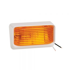 Porch Light #78 Amber w/ Ash White #5 Base REE30-78-516