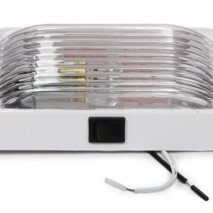 Porch Light #78 Clear w/ Ash White #5 Base & Swit REE30-78-517