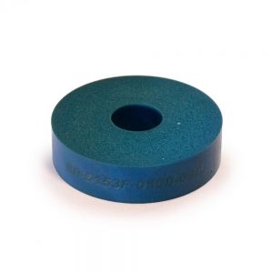 Bump Rubber .500in Thick 2in OD x .50in ID Blue RESRE-BR-5150F-0500-65B