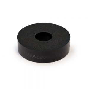 Bump Rubber .500in Thick 2in OD x .50in ID Black RESRE-BR-5150F-0500-75B
