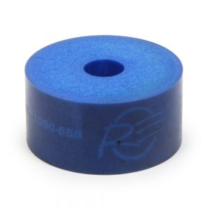 Bump Rubber 1.00in Thick 2in OD x .50in ID Blue RESRE-BR-5150F-1000-65B