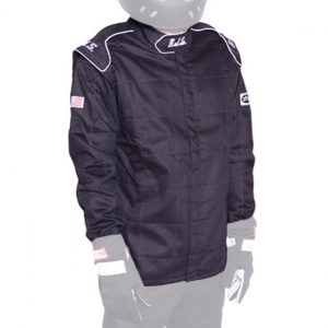 Jacket Black Medium SFI-1 FR Cotton RJS200400104