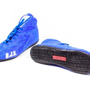 Redline Shoe Mid-Top Blue Size 8 SFI-5 RJS500020354