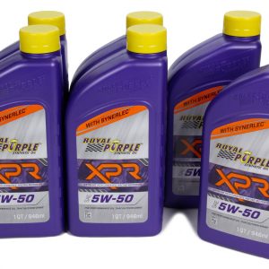 5w50 XPR Racing Oil Case 6 x 1 Quart ROY06052