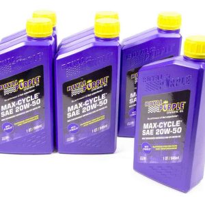 20w50 Max Cycle Oil Case 6x1 Quart ROY06316