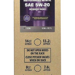 Multi-Grade Motor Oil 5w20 SAE 6 Gallon Box ROY60520
