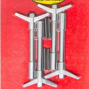 4in Chrome Wing Nuts 1 1/4-20 4pk RPCR1006