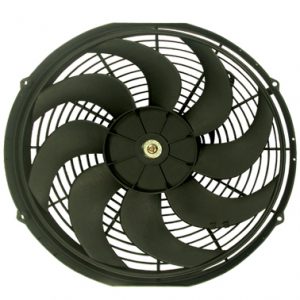 16In Universal Cooling Fan W/Curved Blades 12V RPCR1016