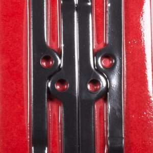 Black SBC Valve Cover Spreader Bars 4-3/4in RPCR4993BK