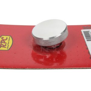 Polished Aluminum Radiator Cap Plain RPCR5010
