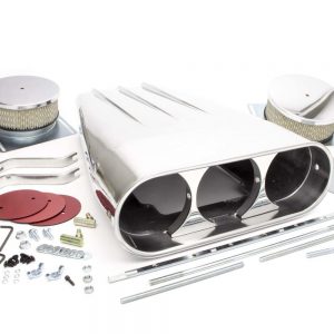 Streetscoop Polished Finned Dual 4 Barrel RPCR5239