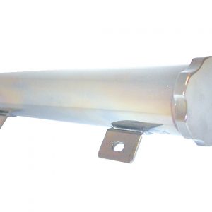 Aluminum Tank Overflow 1 3In X 2In - Polished RPCR6072