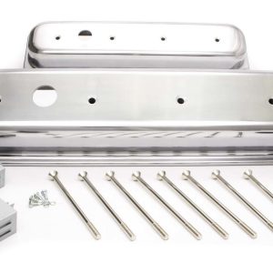 SBC Alum Short Center Bolt V/C Plain Polished RPCR6136-1