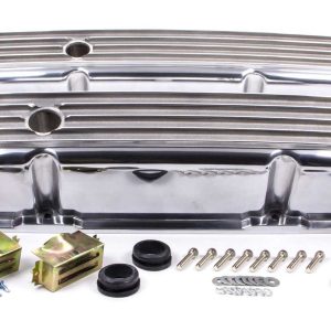 SBC Alum Finned Tall V/C Polished RPCR6181