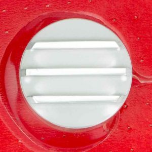 Alum Finned Oil Push In Polished RPCR6250