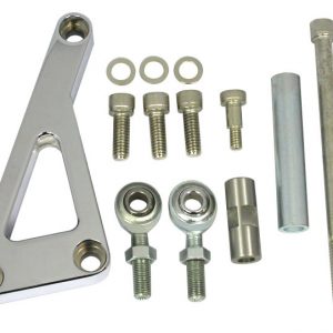 Chrome Alum SB Chevy Alternator Bracket Lwp RPCR6402