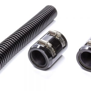 Black 36in Stainless Radiator Hose Kit RPCR7307BK