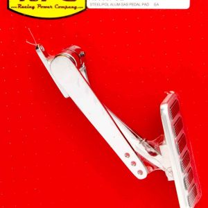Polished Alum Pad Steel Arm Gas Pedal RPCR8600POL