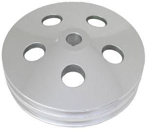 Polished Aluminum GM 2V Power Steering Pulley RPCR8847POL