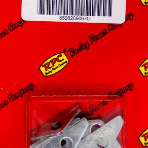 Chrome V/C Hold Down Mini Tab 8pcs RPCR9067